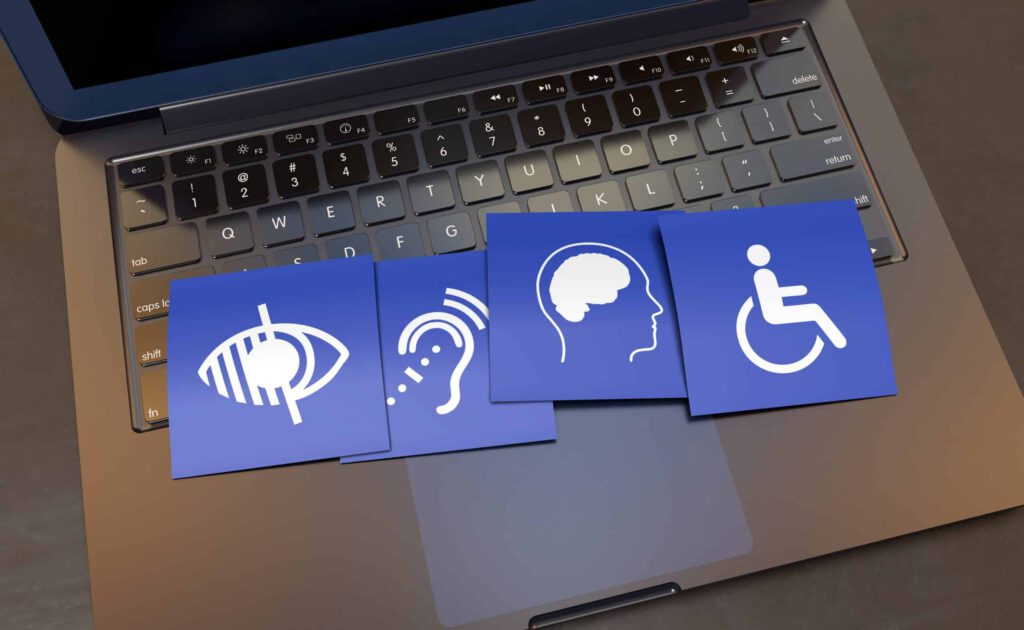 Beitragsbild zum Thema Barrierefreie und Nachhaltige Websites