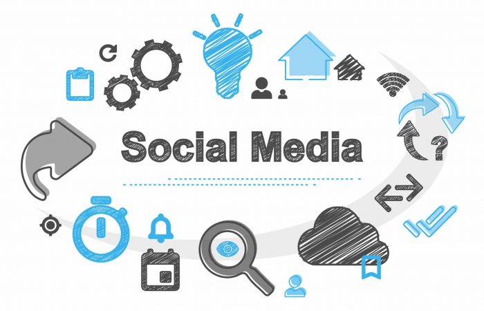 Social SEO und Social Media | Scribble Concept